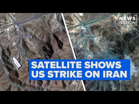 Satellite images of Iran nuke site Fordow show damage after US airstrike | Morning in America