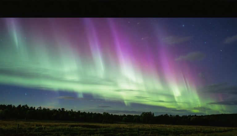 Revelando el Cielo del Sur: La Noche en que las Auroras Boreales Bailaron sobre Georgia